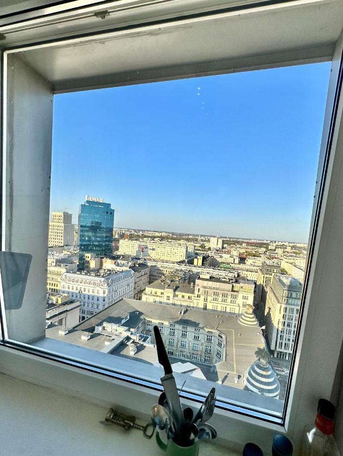 Grey Centrum Panorama: Smart Apartment with Fast Wi-Fi Warsaw Exterior photo